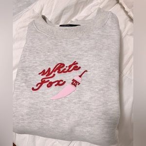 White Fox Spicy Crewneck